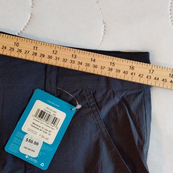 Columbia Kestrel Trail Stretch Capri Size 12 NWT - Picture 13 of 14